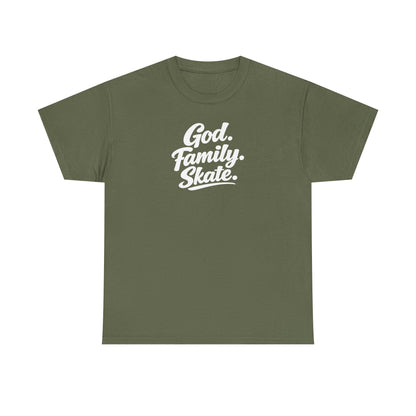 God. Family. Skate. Tee — Skate T-Shirt