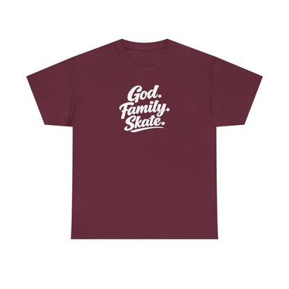 God. Family. Skate. Tee — Skate T-Shirt