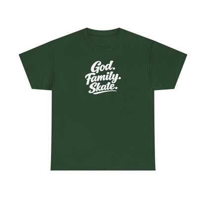 God. Family. Skate. Tee — Skate T-Shirt