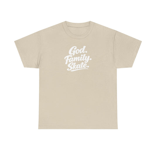 God. Family. Skate. Tee — Skate T-Shirt