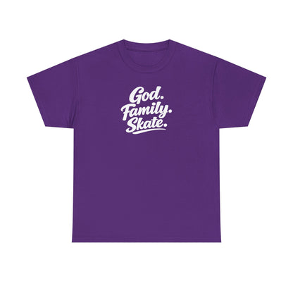 God. Family. Skate. Tee — Skate T-Shirt